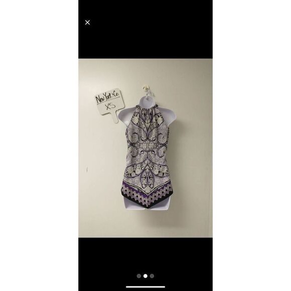 ๐ New York & co. Silky bandana top.โ Size xs. - Picture 2 of 3